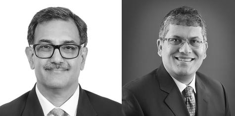 Kapur (left) continues leading JSA with Vivek Chandy