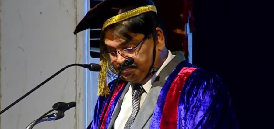 BCI’s MK Mishra delivers show-stopper of a speech at NLSIU (via YouTube)