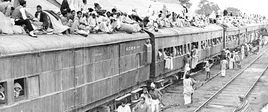 GNLU students organise transport for 6,000 migrant workers (photo of special refugee train 1954, Government of India)