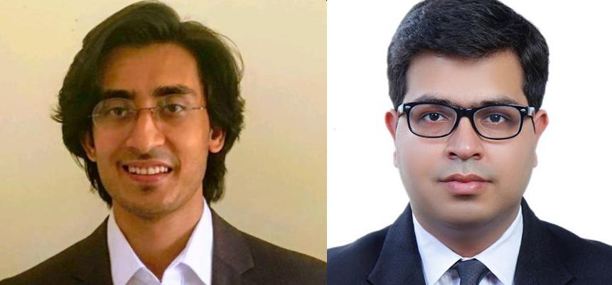 Pallav Palit (left) explains how he had begun a firm at 3 years PQE in 2016 (Gulani right)
