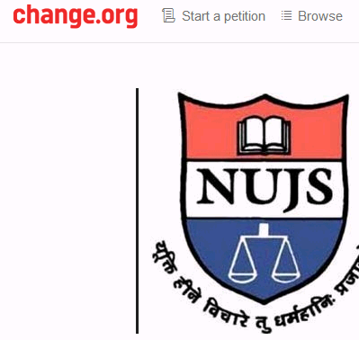 NUJS alums petition CJI for change(.org)