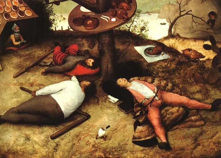 Liberalisation: Artist's impression (Image: Pieter Breugel's Schlaraffenland)