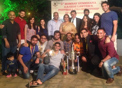 Hariani & Co. wins the 5th Bombay Gymkhana Lawyers Football Championship