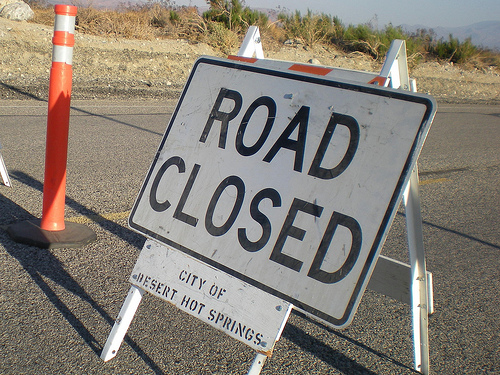 road-closed-sign