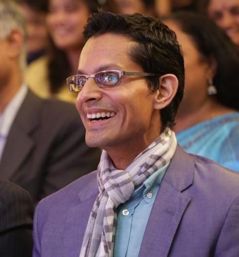 Shamnad Basheer when receiving the Infosys prize