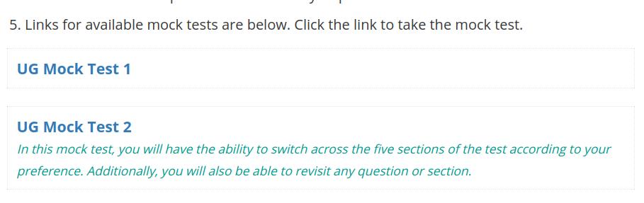 Good news for CLAT hackers: You can now change your answers to questions and take sections in any order