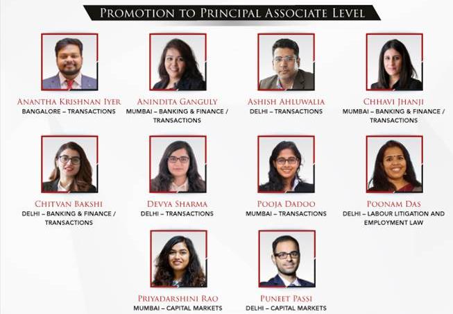 10 new Indus principal associates